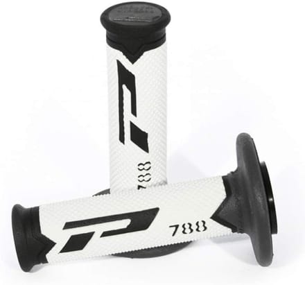 Fietshandvatten Triple Grip Wit - Superieure Schokdemping en Comfort