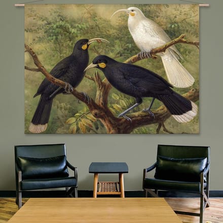 Wandkleed Oceanische vogels