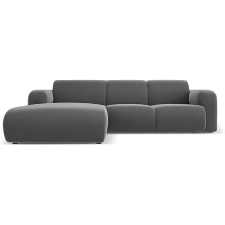 4-zitshoekbank Lola velvet links | Windsor & Co