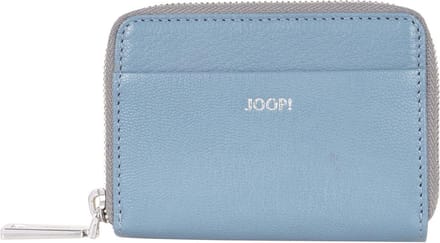 JOOP! Leren Portemonnee Lantea Blocking Aena Purse Midblue Blauwgrijs