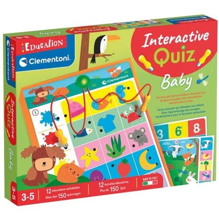 Clementoni Education interactive quiz pre school Multi unisex