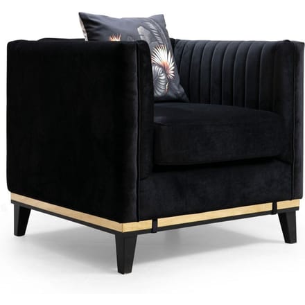 Fauteuil Donna velvet | Atelier Del Sofa