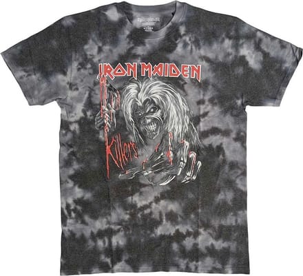 Iron Maiden - Ed Kills Again Heren T-shirt - M - Zwart/Grijs