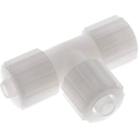 15x9mm PVDF T-Vorm Tee Knelfitting 10 Bar PVC En PA