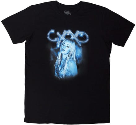 Camila Cabello - C,XOXO Heren T-shirt - S - Zwart