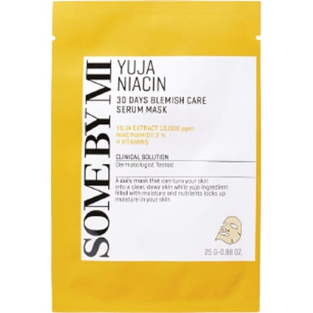 [Promotie] SOME BY MI - Yuja Niacin 30 Days Miracle Blemish Serum Mask - 1stuk