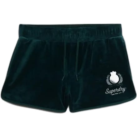 Fluwelen damesshort Superdry Country Club