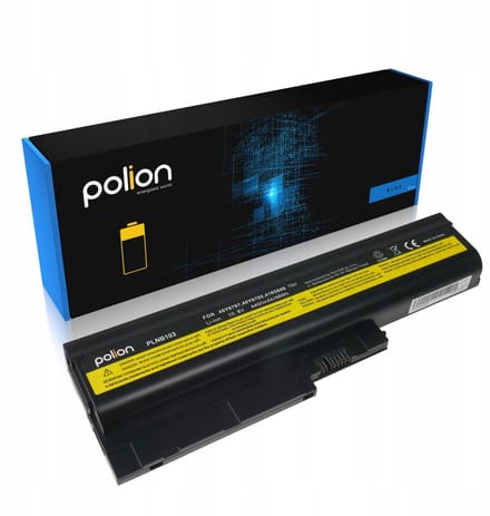 Polion - Lenovo ThinkPad Batterij - 4400mAh - Li-Ion - 6 Cellen
