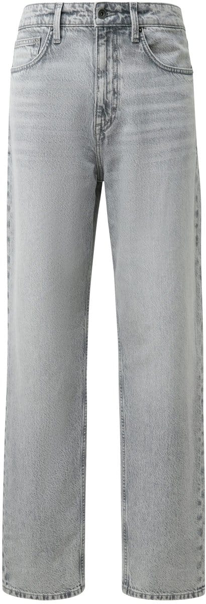 Q/S designed by - Heren broek - Maat W33 x L32 - Mannen - GRIJS - katoen