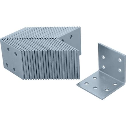 Toolstation Versterkingshoek 40x40x40mm (24 Stuks)