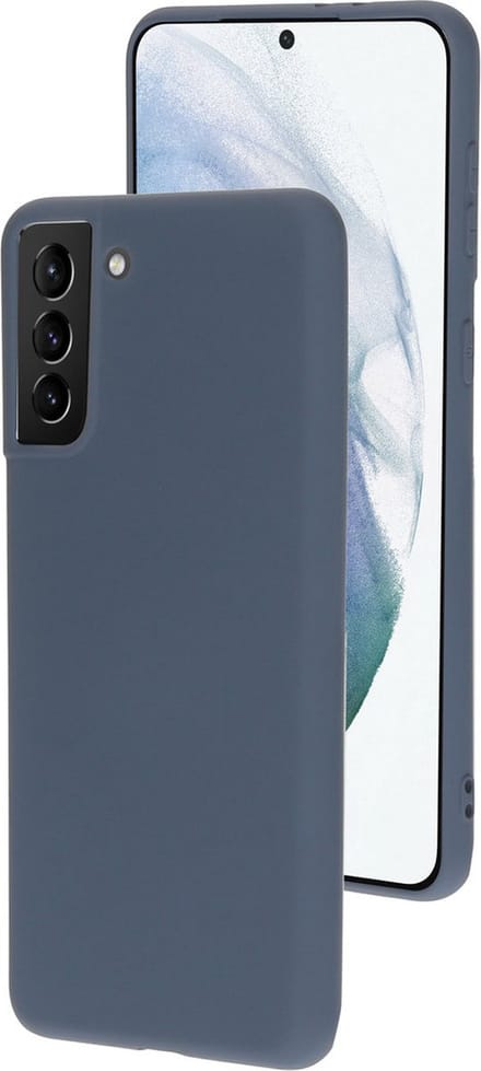 Mobiparts hoesje geschikt voor de Samsung Galaxy S21 Plus - Siliconen - Grijs