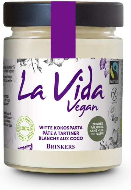 La Vida Vegan Witte Kokospasta 270GR
