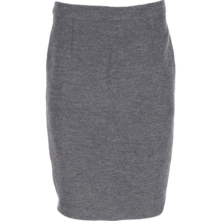 Lanvin kokerrok van grijze wol