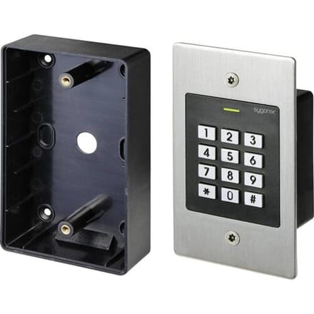 Sygonix SY-4760956 Codetoetsenbord met RFID Inbouw (in muur) - 12 V/DC, 18 V/DC - IP66