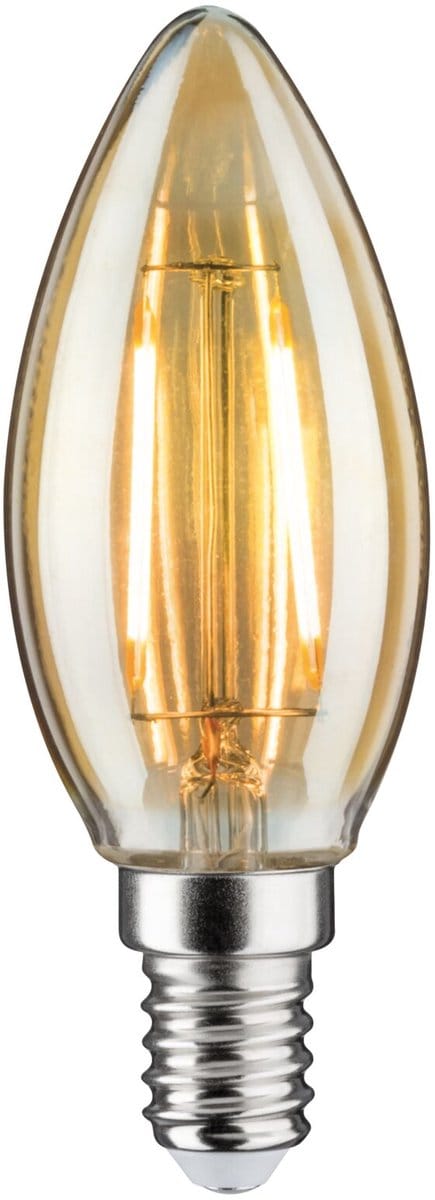 1879 Filament 230 V LED kaars E14 Non Dim 160lm 2W 1700K Goud
