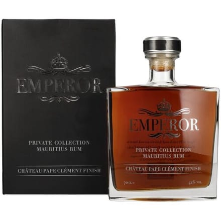Keizer Rum Emperor Mauritius Rum PRIVATE COLLECTION Château Pape Clément Finish 42% Vol. 0,7l in geschenkverpakking