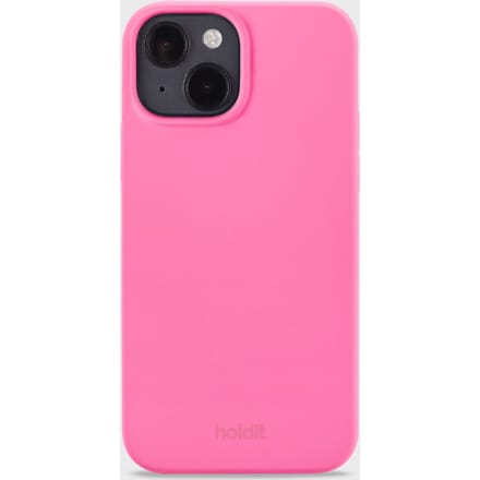 Phone Case Silicone Bright Pink iPhone 14