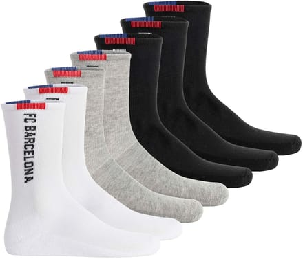 FC Barcelona Sokken FCB Kids Crew Socks 7-Pack 7-pak