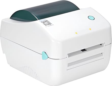 XPrinter XP-450B - Thermische Labelprinter - Autopeel - PostNL, DHL, UPS, GLS - +300 labels - Wit