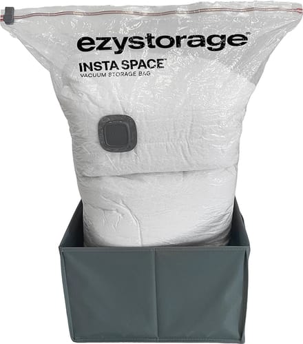 Ezystorage vacuümzak in hoes small - Grijs - Luchtdicht