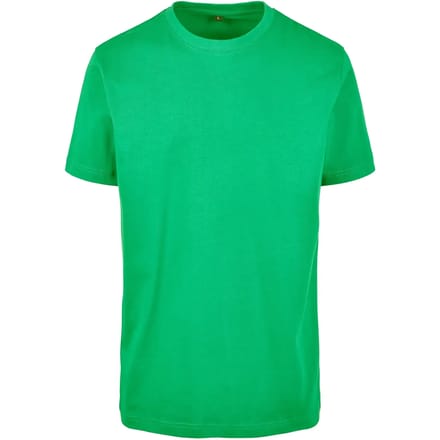 Build Your Brand - Rond Hals T-Shirt - Grass Green maat M