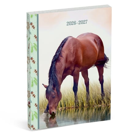 Amazone schoolagenda 2026/2027 - bruin paard