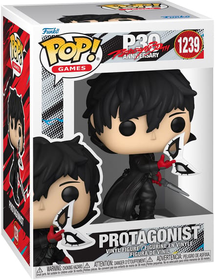 Persona 5 POP! Games Vinyl Figure Protagonist (Ren) 9 cm