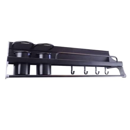 WillieJan Keukenrek 5155B H- Zwart – Aluminium