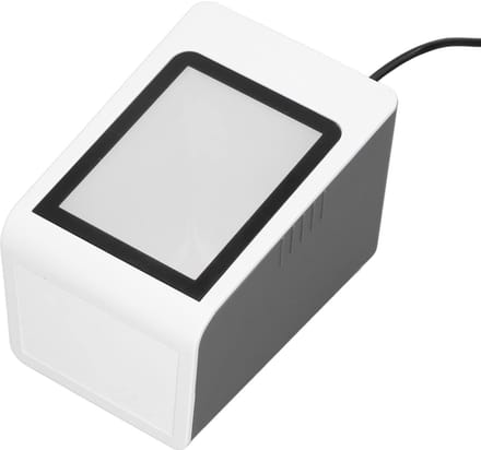Allecto - Desktop Barcode Scanner - QR Code Reader - Automatische identificatie - USB Wired - Handsfree scannen - Geschikt voor PC en systemen