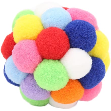 Kattenbal Speelgoed met Belletjes Zacht Kat Interactief Kleurrijk Kattenballen voor Katten Kittens Huisdier red