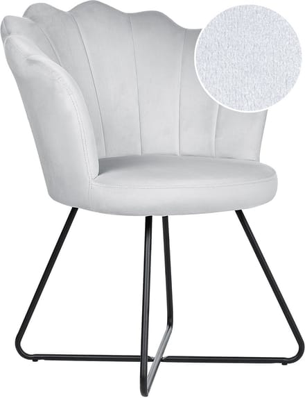 LOVELOCK - Fauteuil - Zwart - Fluweel