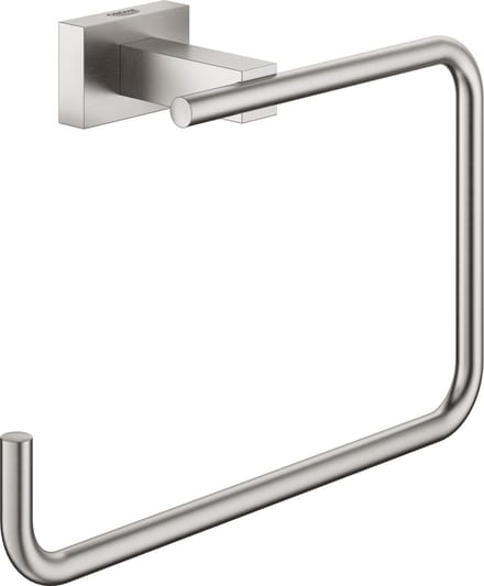 GROHE Essentials Cube Handdoekring - Supersteel (RVS look) - 40510DC1