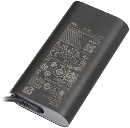 Dell 450-BBNY USB-C GaN-oplader 100W - afgerond