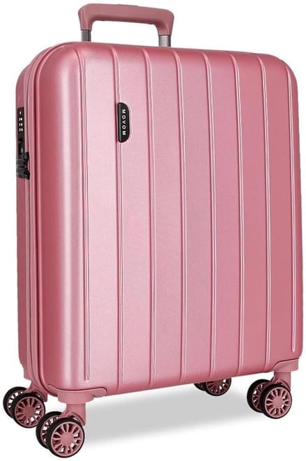Koffer Cabine - Handbagage Koffer - Reizen - TSA Sluiting - 40 x 55 x 20 cm - Roze
