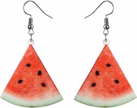 Fako Bijoux® - Oorbellen - Groente & Fruit - Watermeloen