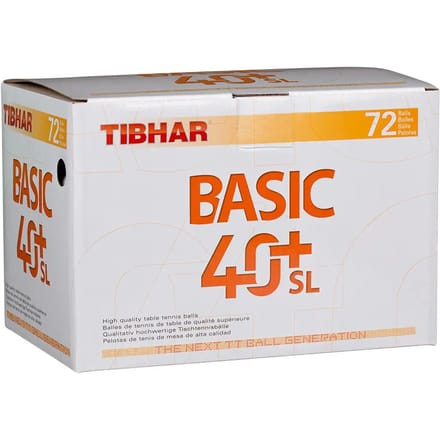 Tafeltennisbal Tibhar Basic 40+ SL