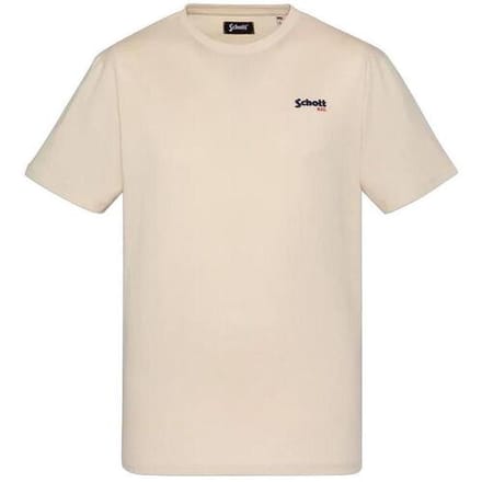 T-shirt Korte Mouw Schott EMB
