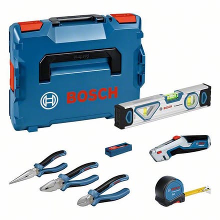 Bosch 6-delig Handgereedschapset + reservemessen - Professional - 0615990N2S