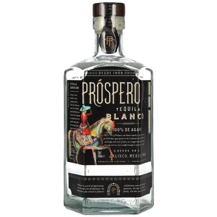 Próspero Tequila Blanco 100% De Agave by Rita Ora 40% Vol. 0,7l