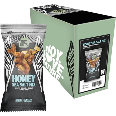 Noten NoyNuts honey sea salt mix zak 45 gram
