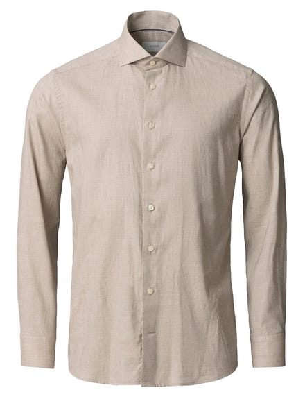 business overhemd Eton Slim Fit beige