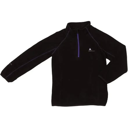 Microfleece sweatshirt met halve rits voor meisjes Peak Mountain Fafine