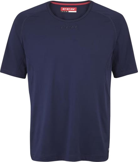 CCM - Team Training T-shirt - Korte mouw - Volwassenen - Blauw - M