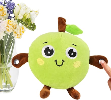 Muzikaal Speelgoed - Pluche Dier - Samen Spelen - Interactieve Geluiden - 29 x 23 x 11 cm - Groente