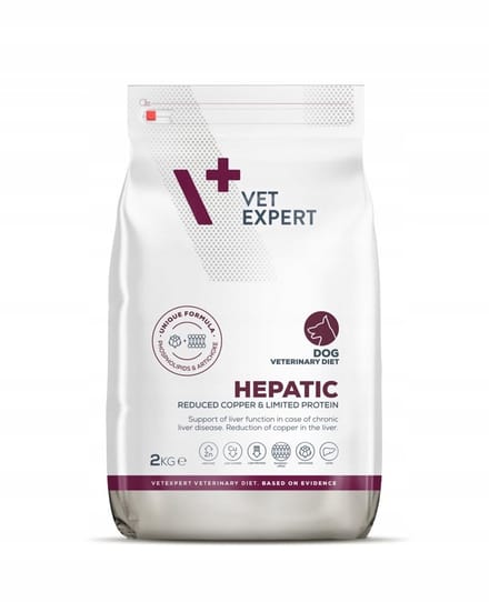 VetExpert Veterinary Diet - Hondenvoer - Hepatic - 2 x 2kg - Ondersteunt Levergezondheid