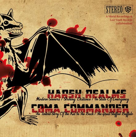 Harsh Realms & Coma Commander - Split (7" Single)