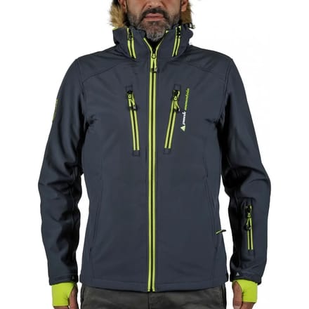 Softshell jas met nepbont Peak Mountain Casada