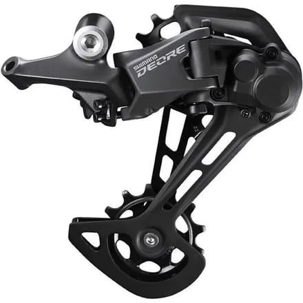 Achterderailleur 11-speed Shimano Deore M5100 SGS - directe montage - zwart