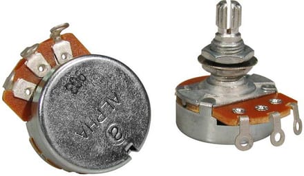 Alpha ALP250-A41 250K Audio Potentiometer met 10mm Bushing