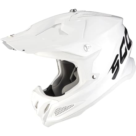 Scorpion VX-22 Air Solid Wit Crosshelm - Maat L - Helm